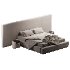 Manya Extended Headboard Platform Bed - Thumbnail 2