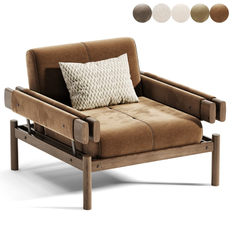 Pair of MP-19 armchair by Percival Lafer - Image 5