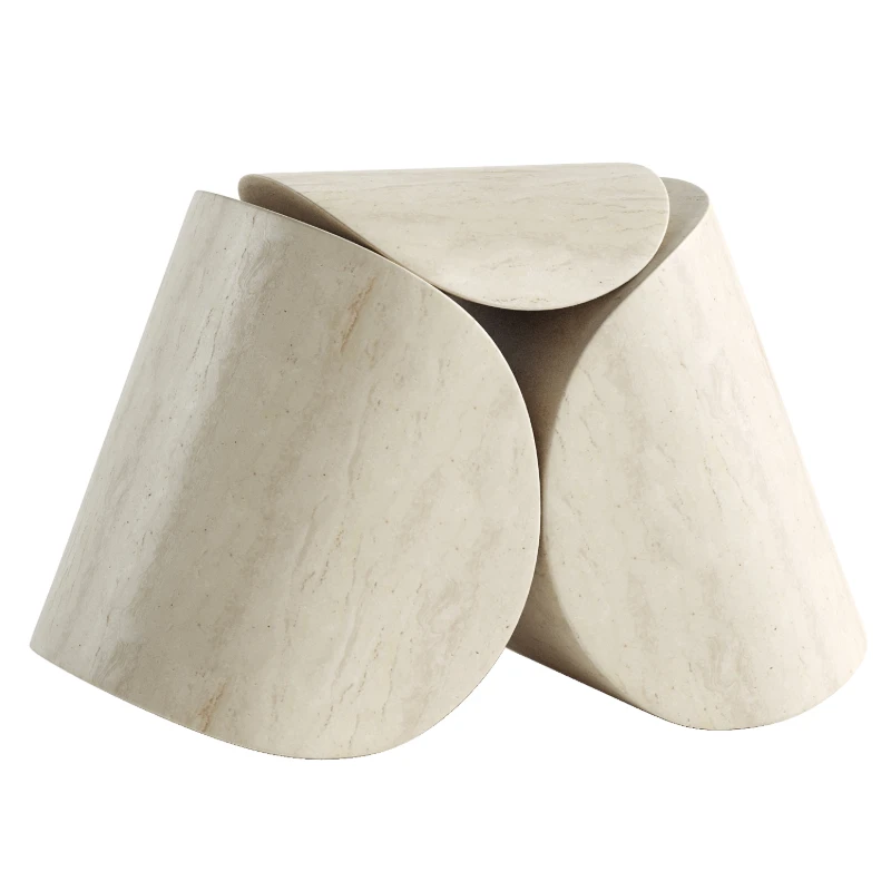 Ascetic Marble Stool - Image 3