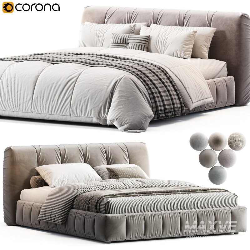 Miami bed by His - Image 2