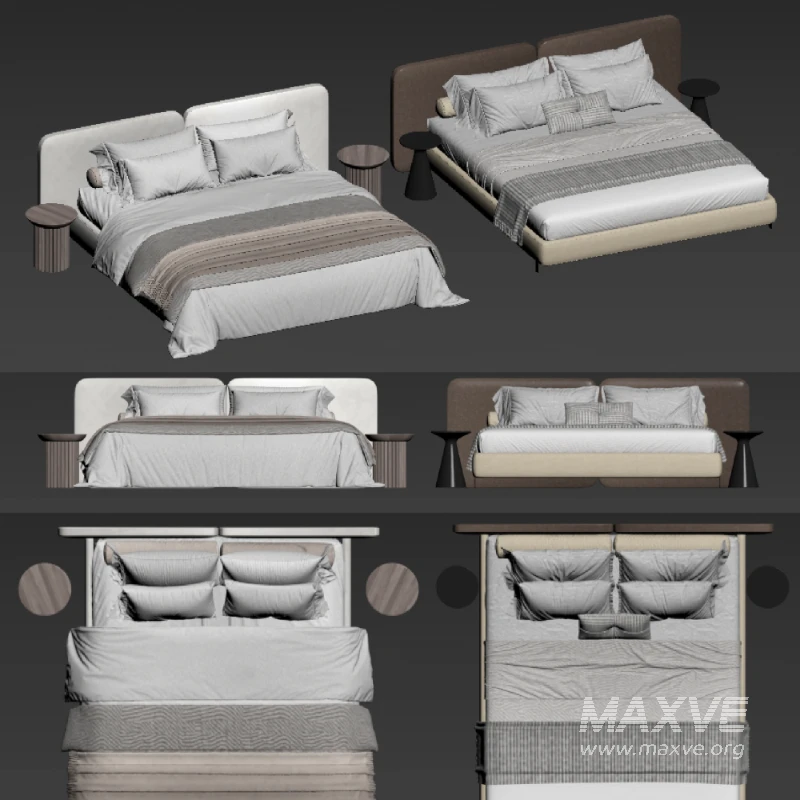 Tatlin Bed by Minotti - Image 4