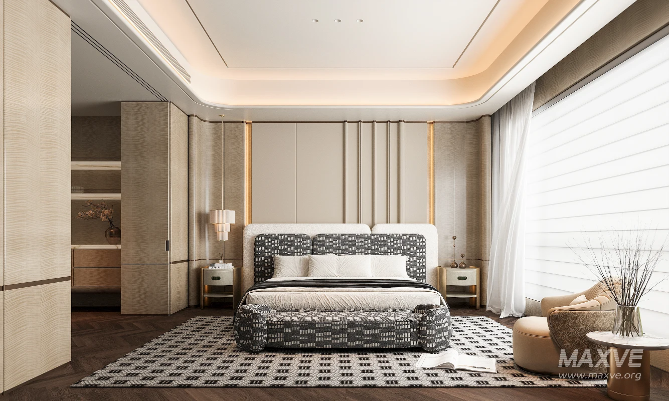 Modern bedroom - Image 1