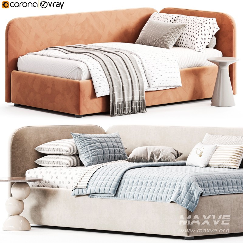 Corner bed Bruni kids - Image 3