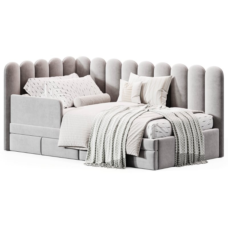 Children’s soft bed – Chamomile - Image 2