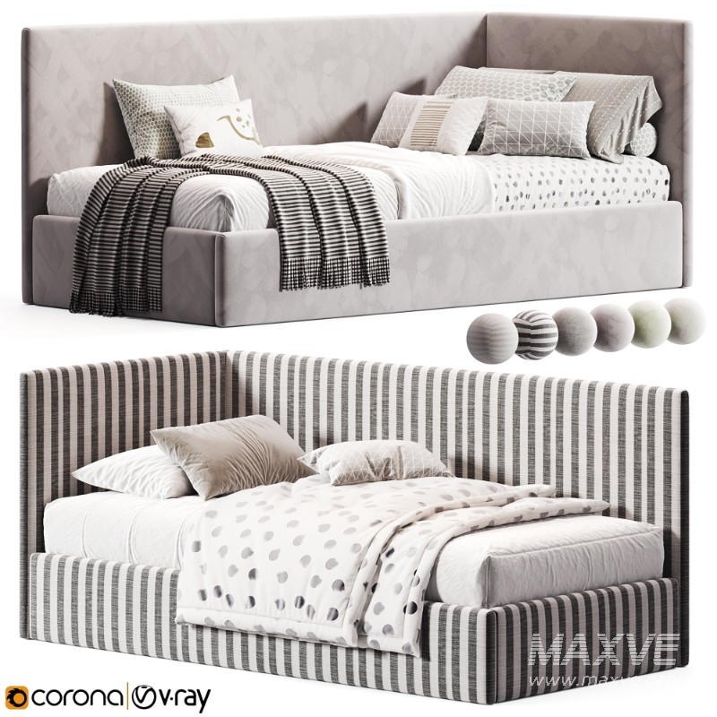 Corner bed BEATRICE by Mamoony - Image 1