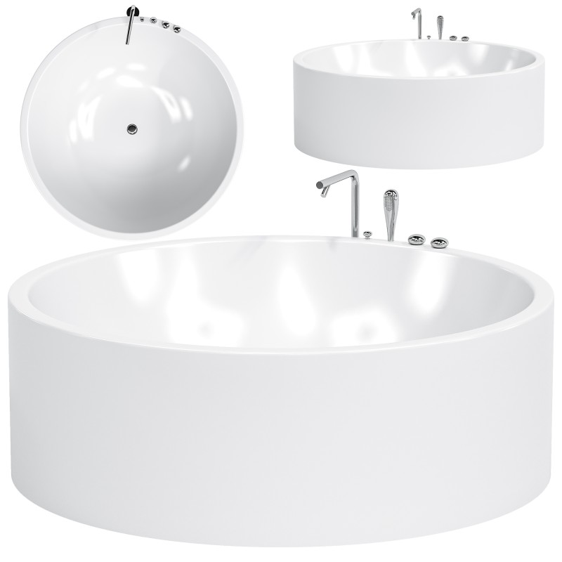VitrA_Istanbul_freestanding_round_bath - Image 1