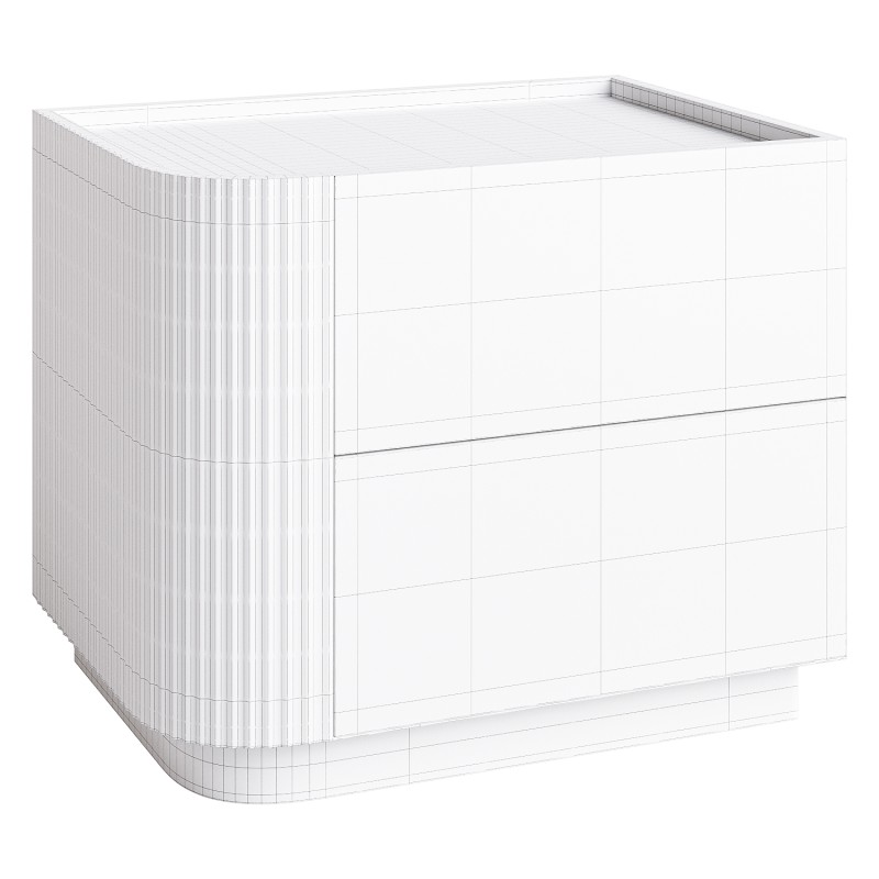 Modern_Beige_Wood_Nightstand - Image 3