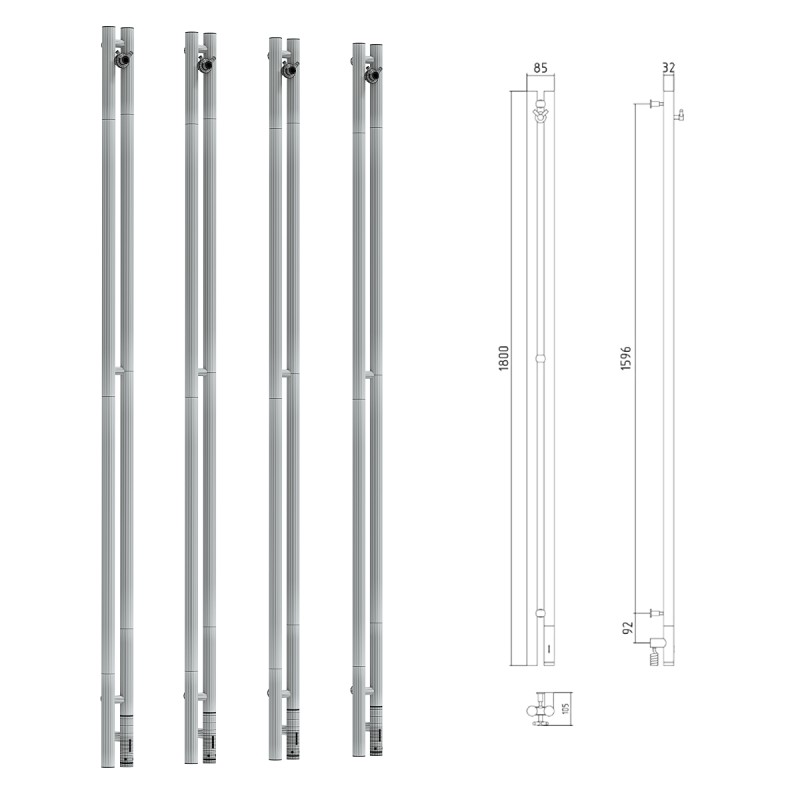 Electric_towel_warmer_Sunerzha_Nuance - Image 3