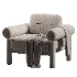 Maxton Chair in Grey Marl Pax Boucle - Thumbnail 7