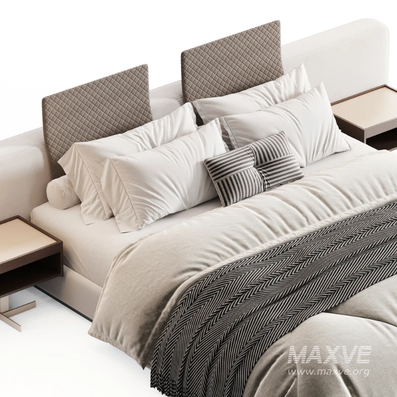 Yang Bed By Minotti - Image 6