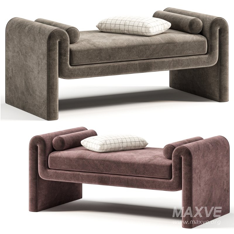 Button Tufted Ottoman for Living Room, Entryway, by Wayfair - Image 5