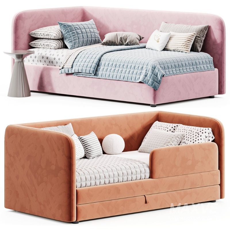 Children’s soft sofa bed Velite - Image 4