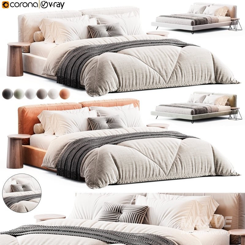 Academy Piuma Twils Bed - Image 4