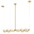 Alabaster Pebble Linear Chandelier - Thumbnail 6