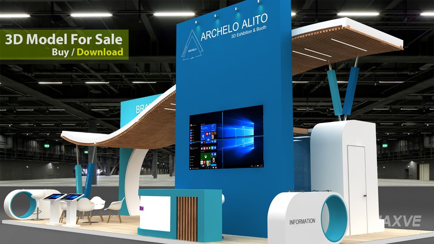 3d stall booth - Image 5