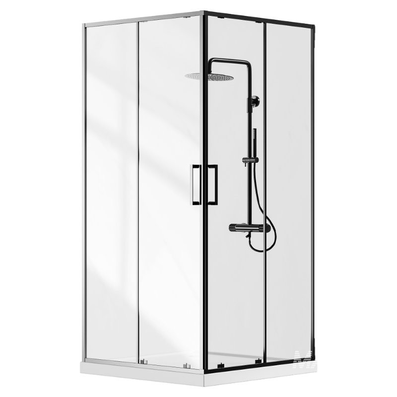 Beliani Set Shower Enclosure - Image 6