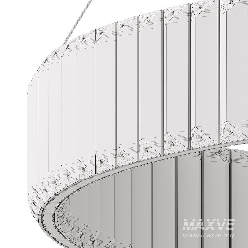 One Ring Crystal Chandelier - Image 5