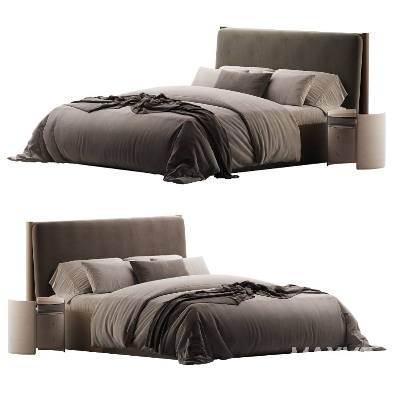 Casa White Oak Wood King Storage Bed - Image 2