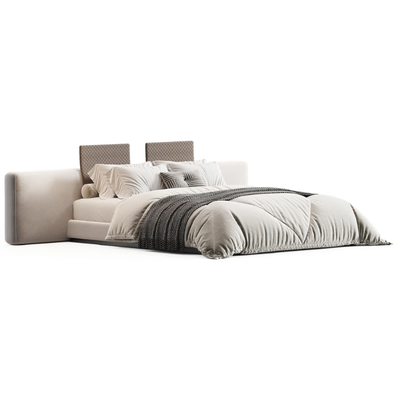 Yang Bed By Minotti - Image 1