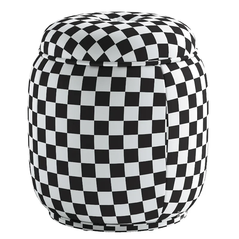 Dialogue Beige Ottoman - Image 3