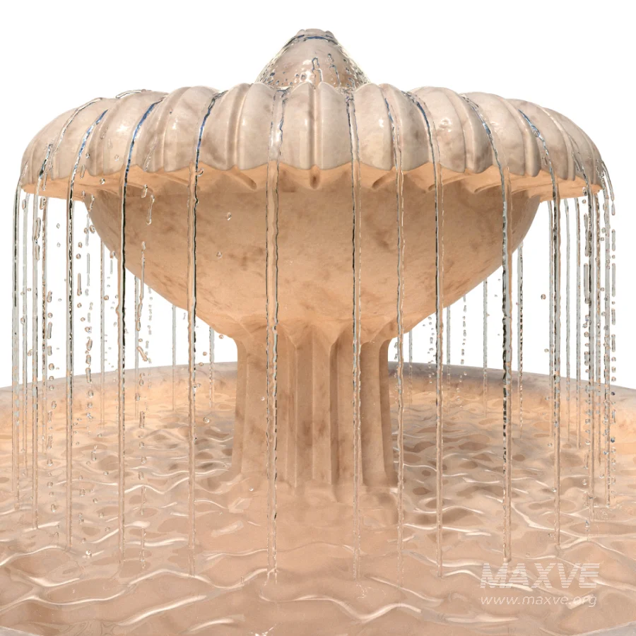 Classic Garden Fountain 03 - Image 5