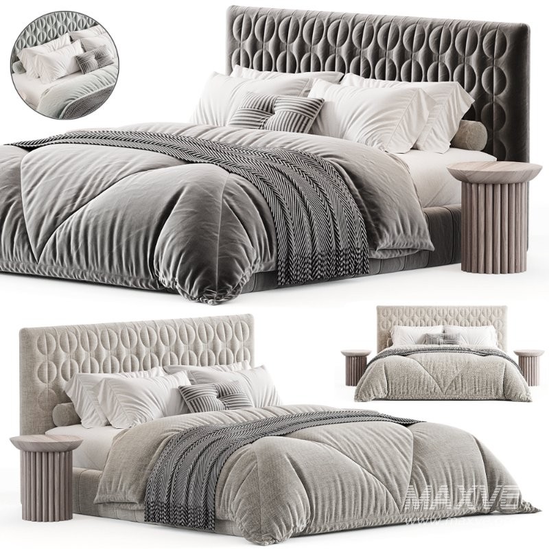 Curtis Bed By Minotti - Image 5