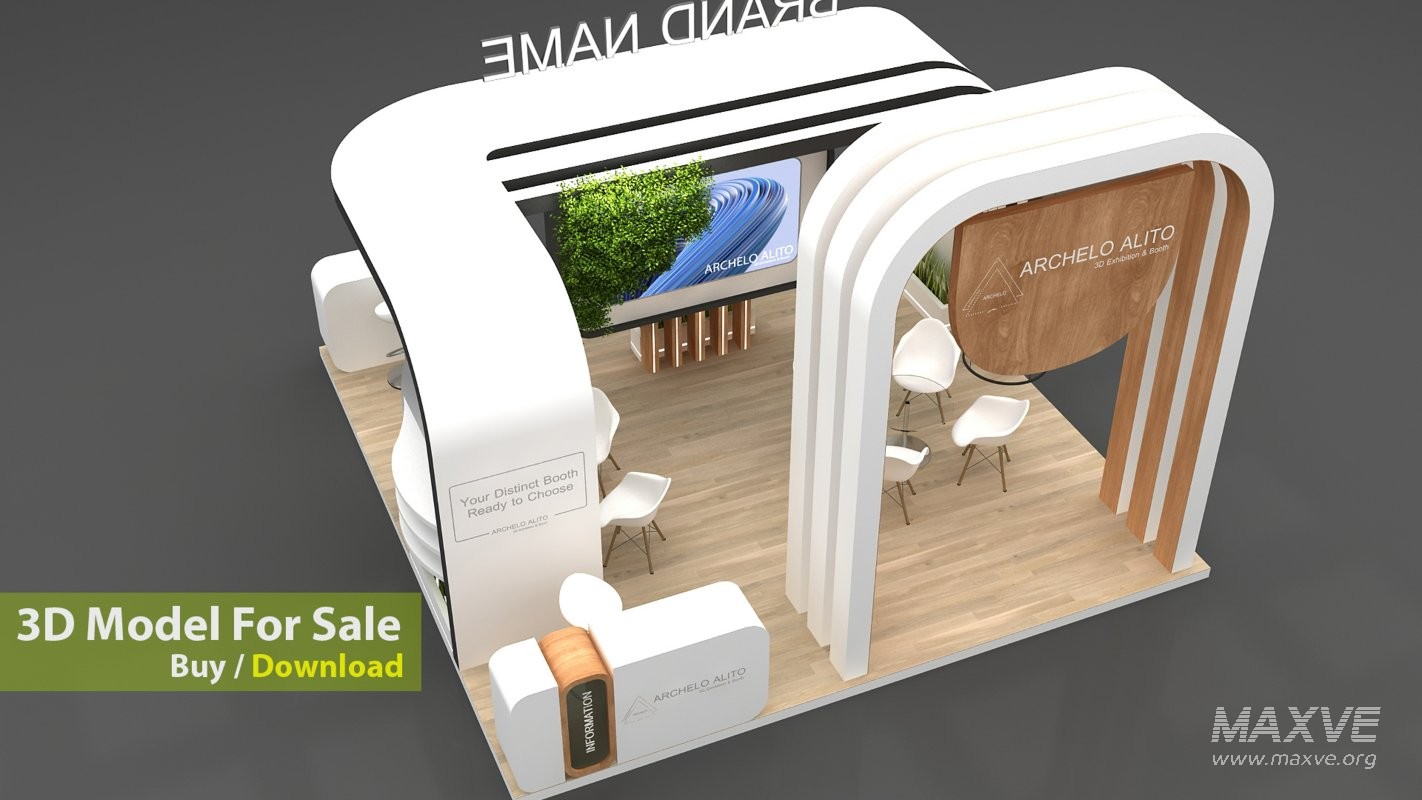 stand stall 3d - Image 5