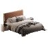 Casa White Oak Wood King Storage Bed - Thumbnail 3