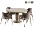 Alba Upholstered Chair and Table Coco - Thumbnail 5