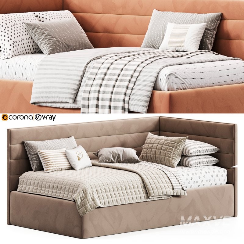 Corner bed Line kids By Sensorsleep - Image 7