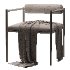 Barbana Pewter Texture Chair - Thumbnail 5