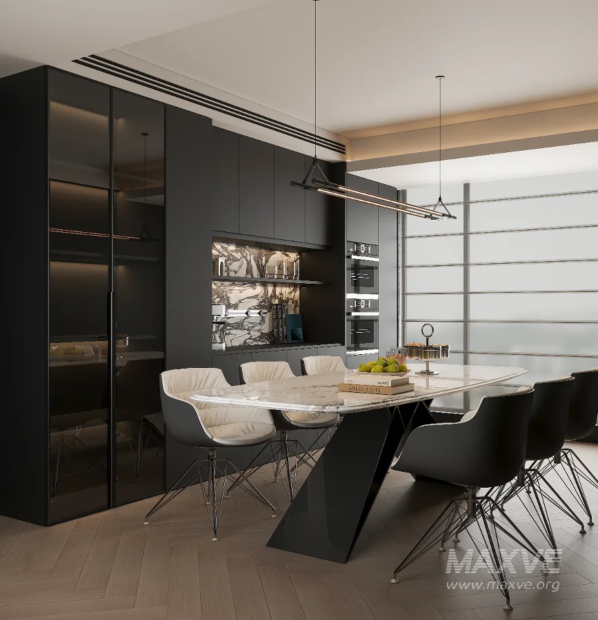 Modern dining room - Image 1