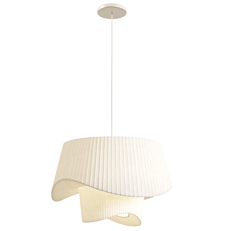 Bohemian Fabric Pendant Light - Image 5