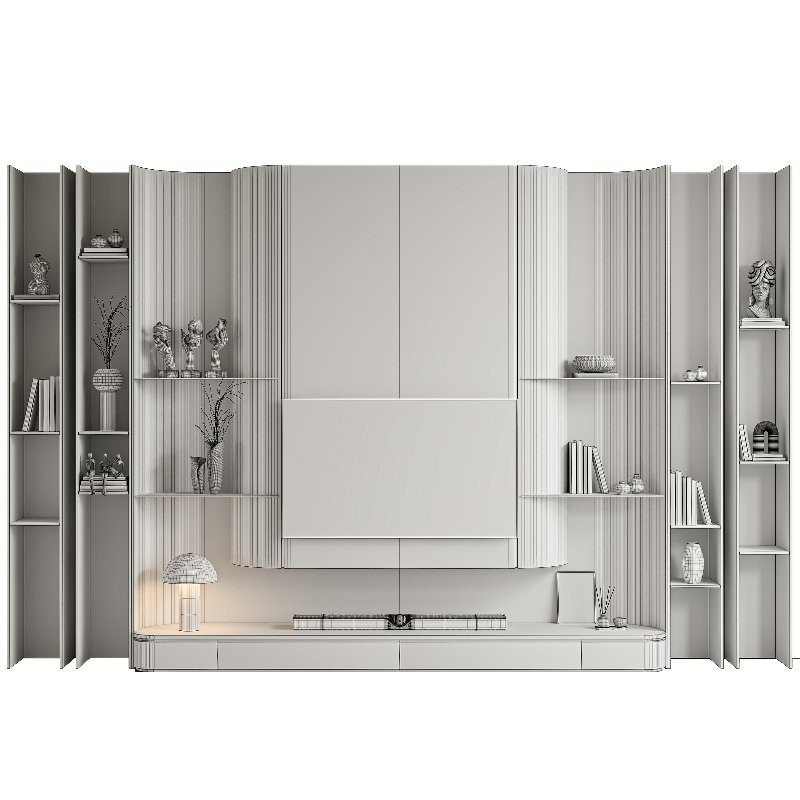 TV Wall-Set 09 - Image 2