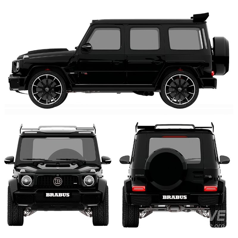 BRABUS G V12 mercedes benz - Image 4