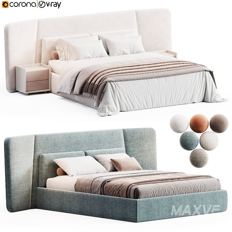 Coventry Naked Alivar Bed - Image 3