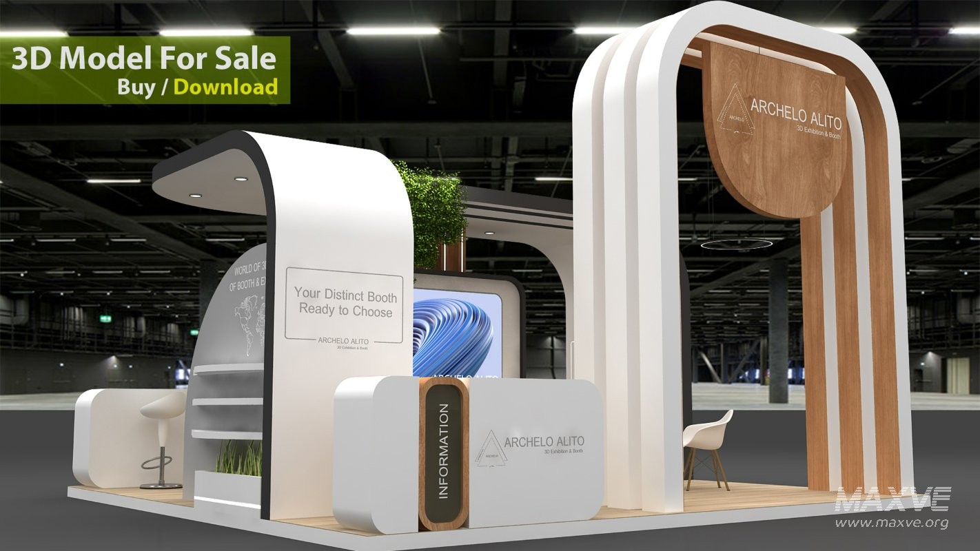 stand stall 3d - Image 3