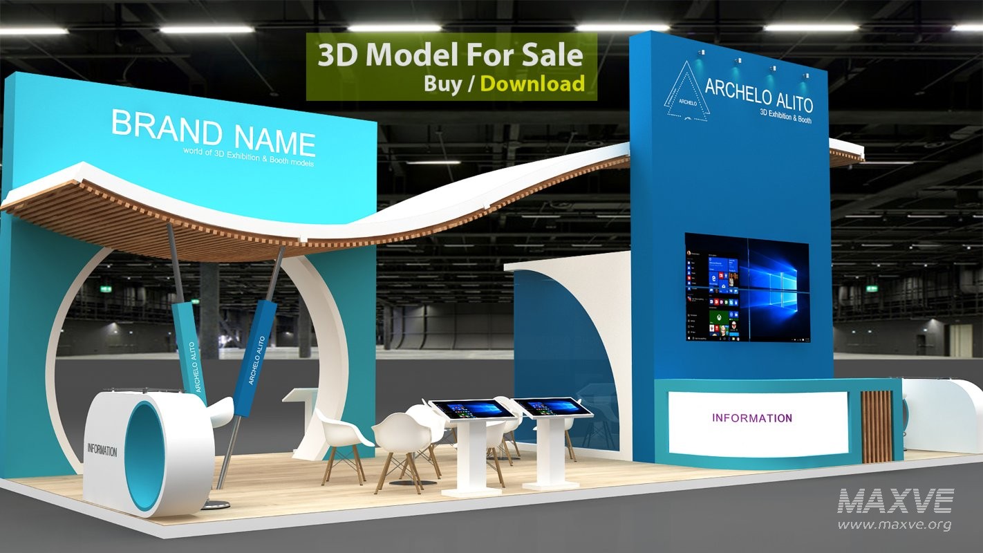 3d stall booth - Image 3