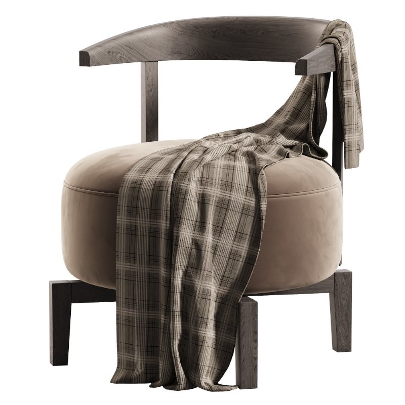 Rotatable Solid Color Side Chair - Image 6