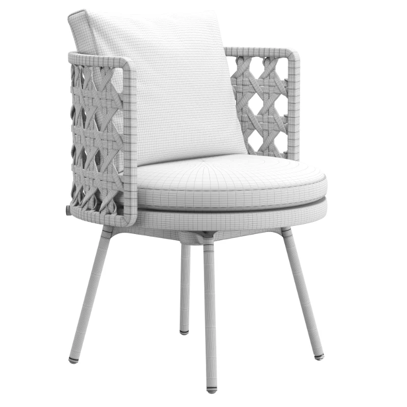 Torii Nest Outdoor Dining Chair - Image 5