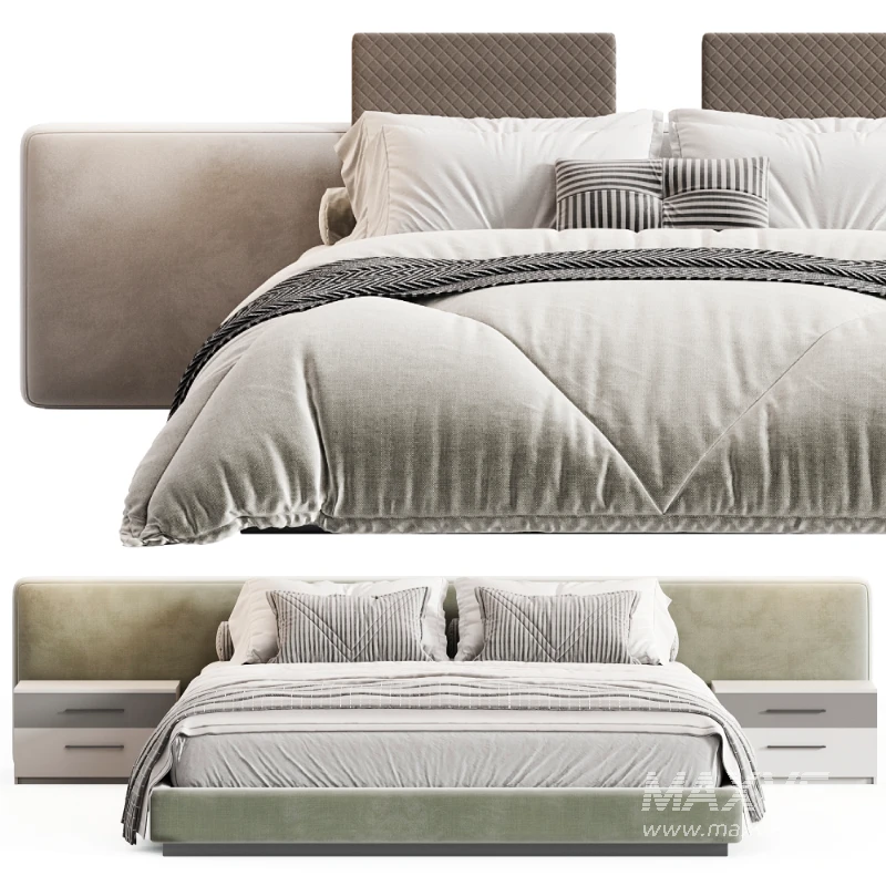 Yang Bed By Minotti - Image 2