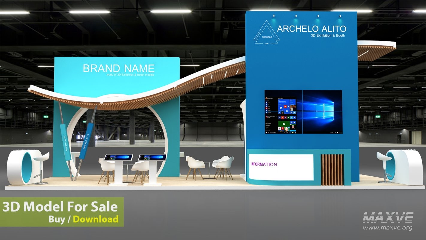 3d stall booth - Image 7