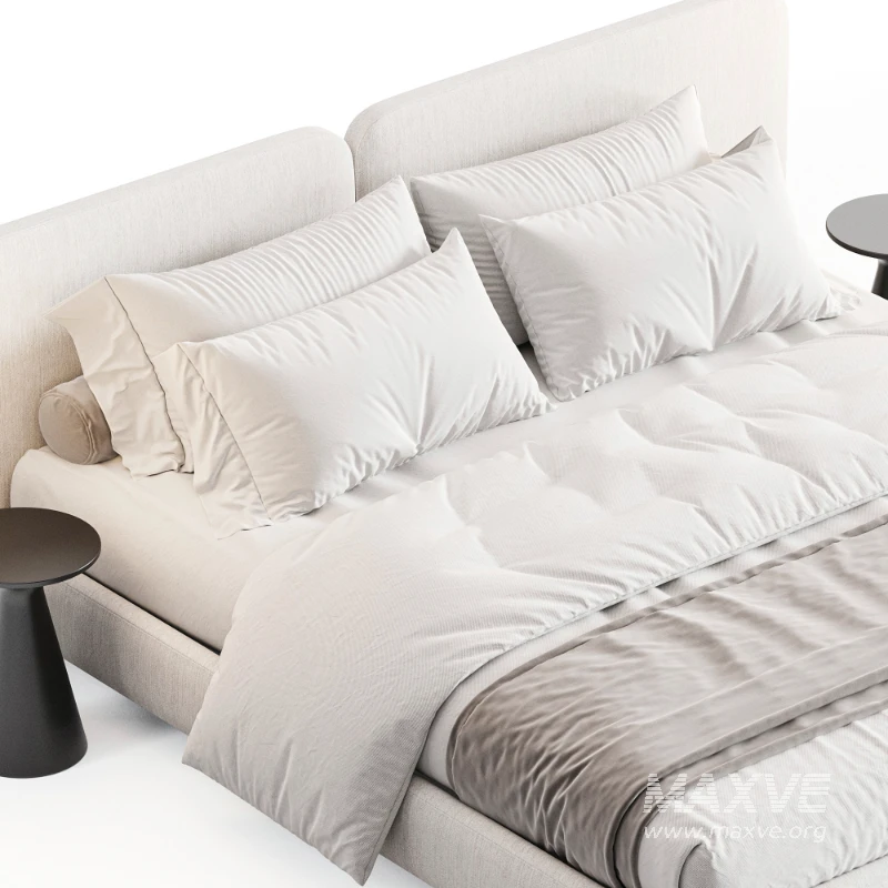 Tatlin Cover Bed By Minotti - Image 6