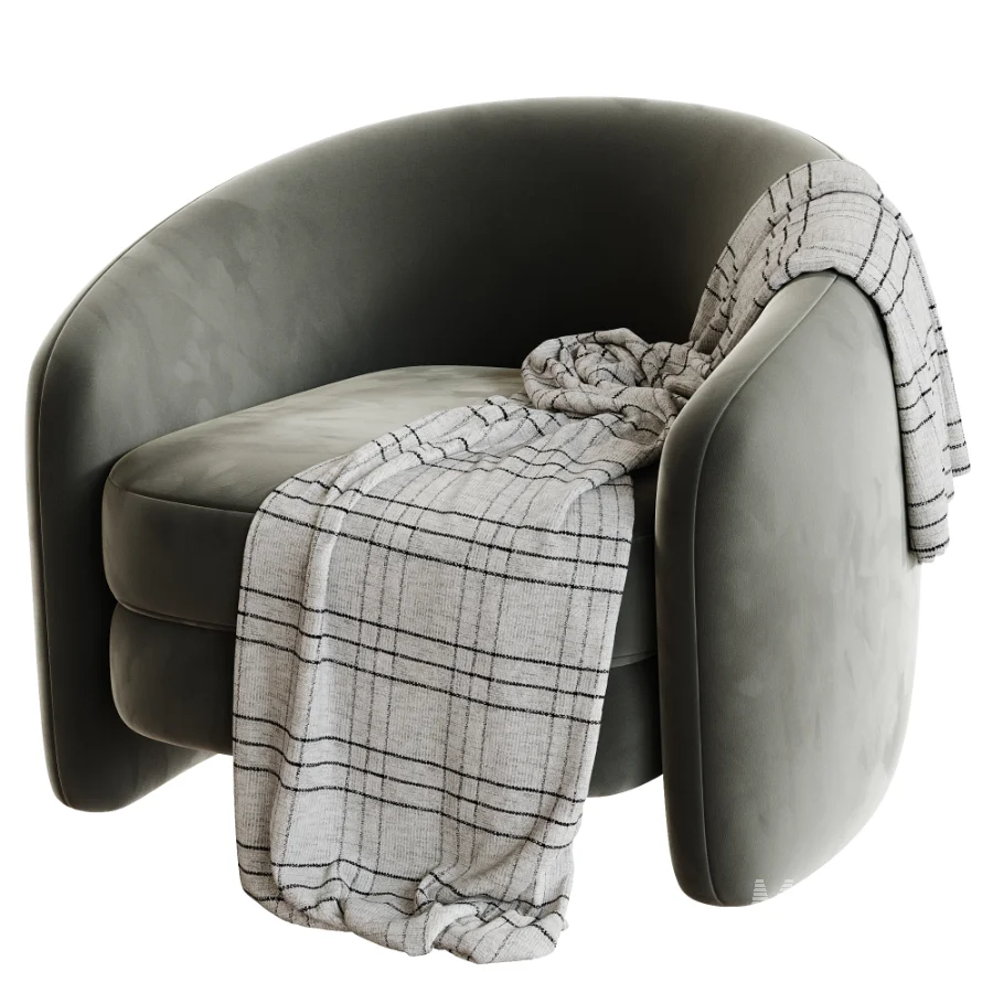 Dakota Shearling Armchair - Image 5
