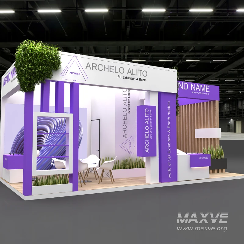 minimal exhibition tradeshow - Image 1