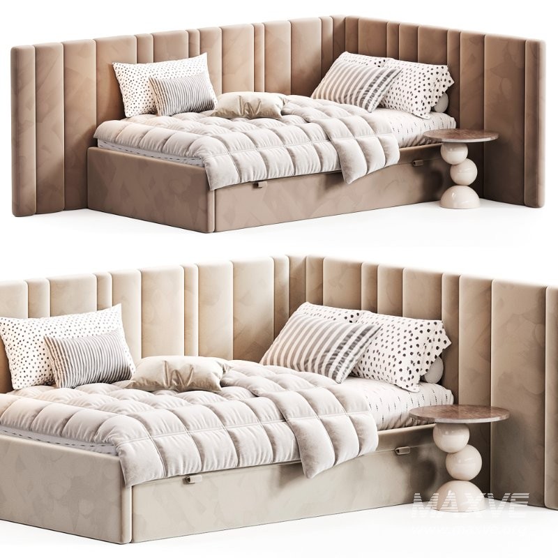 Corner bed Dandy design kids By Sensorsleep - Image 2