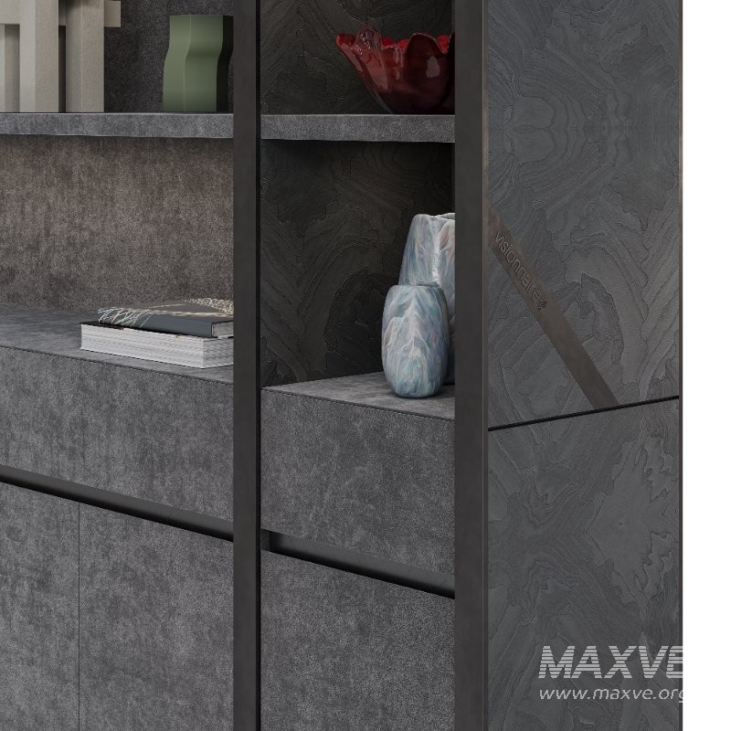 Visionnaire Gaynor Bookshelf – Storage unit Ds01 - Image 3