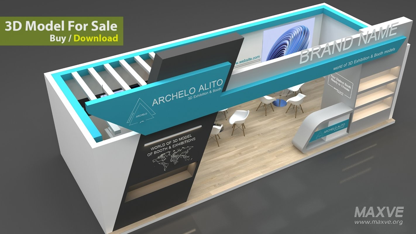 stall exhibition 3d - Image 7