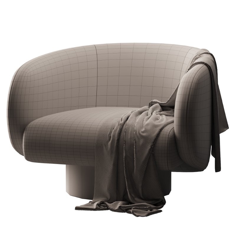 Union Home Rotunda Swivel Chair - Image 5