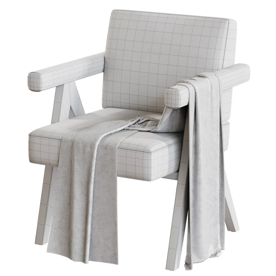 Jadie Mid Century Arm Chair - Image 7